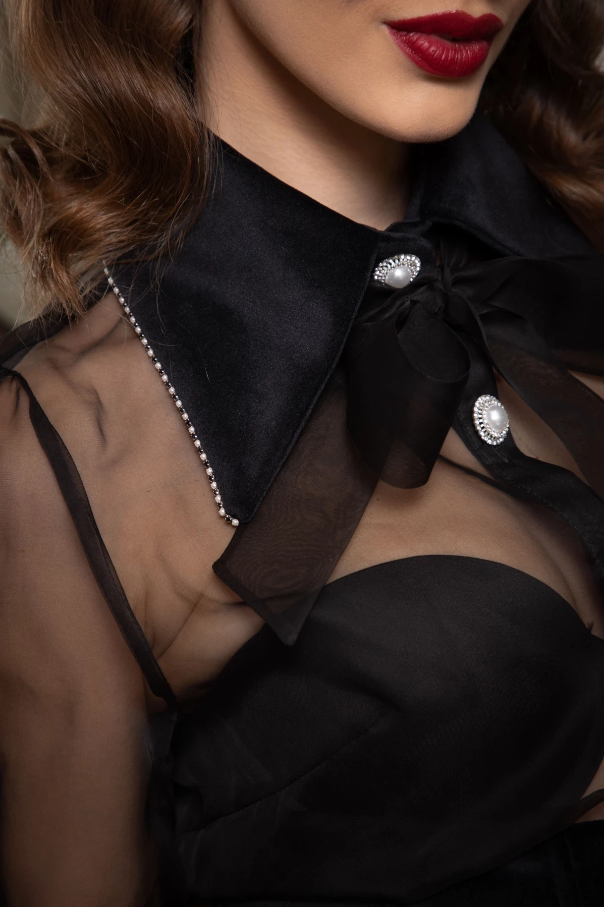 Thumbnail 4 of Риза от органза "CHIC DE NUIT"