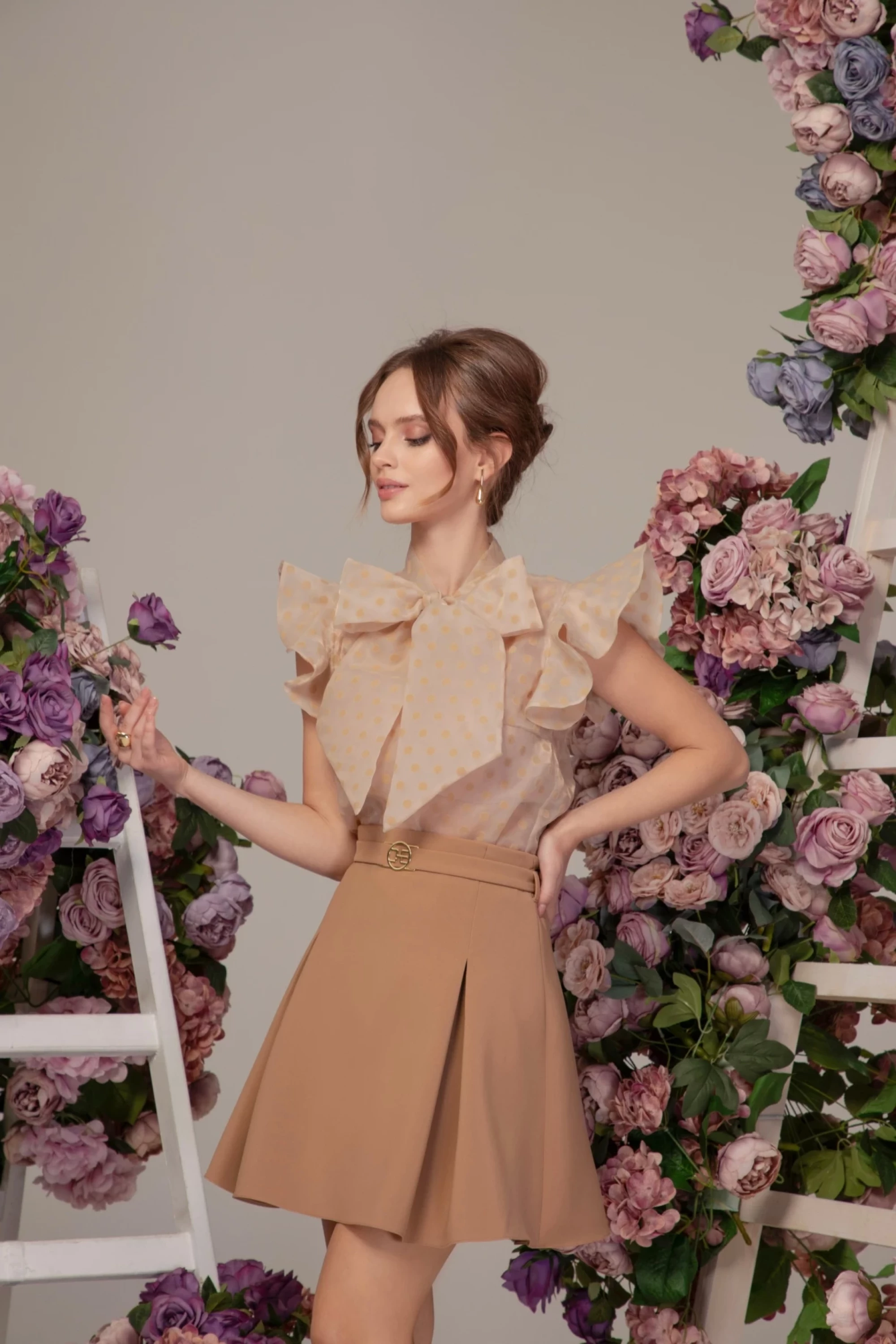 Thumbnail 2 of Топ от органза "LILOU"