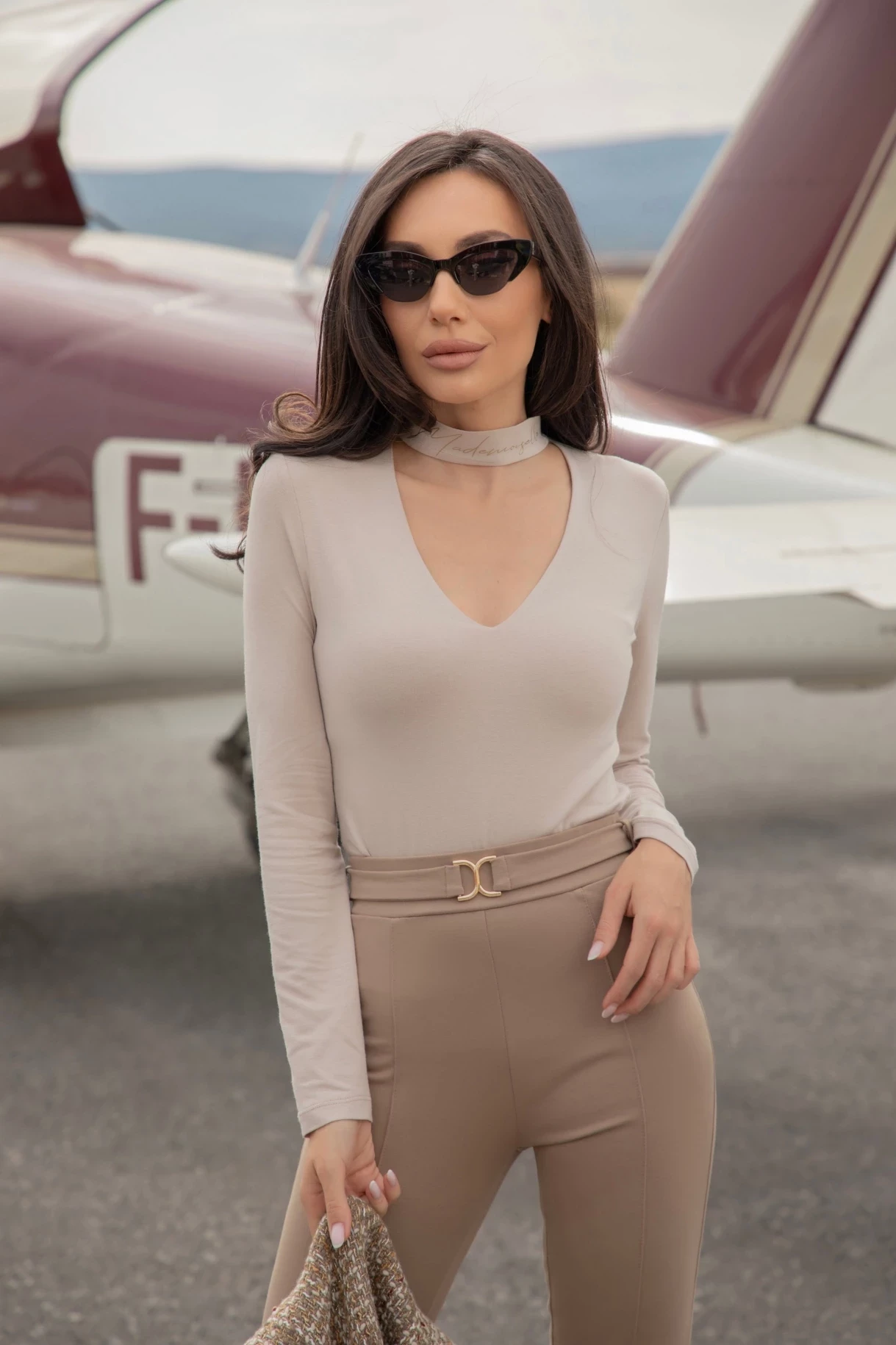 Thumbnail 2 of Бежова блузка "MADEMOISELLE'"