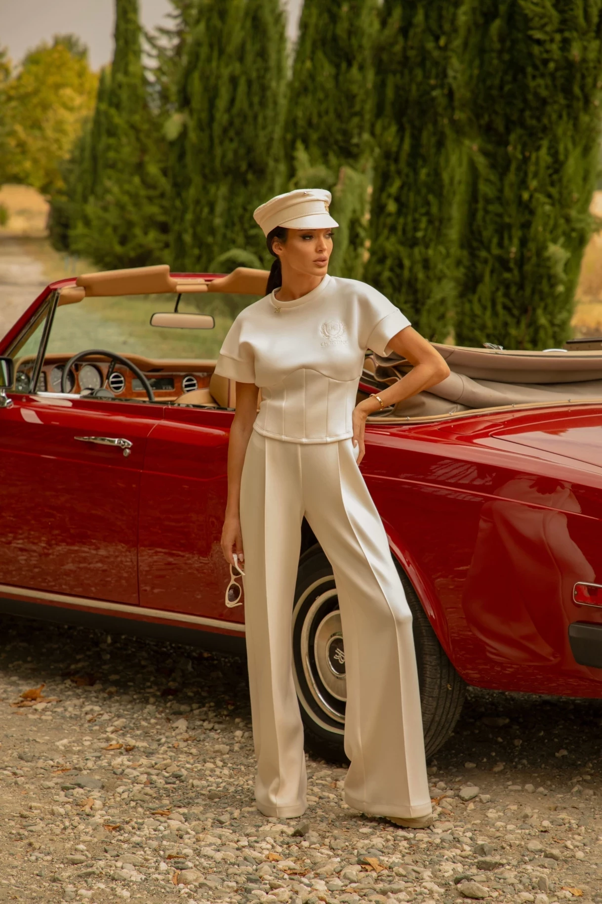 Thumbnail 5 of Спортно-елегантен сет в екрю "CINECITTÀ"