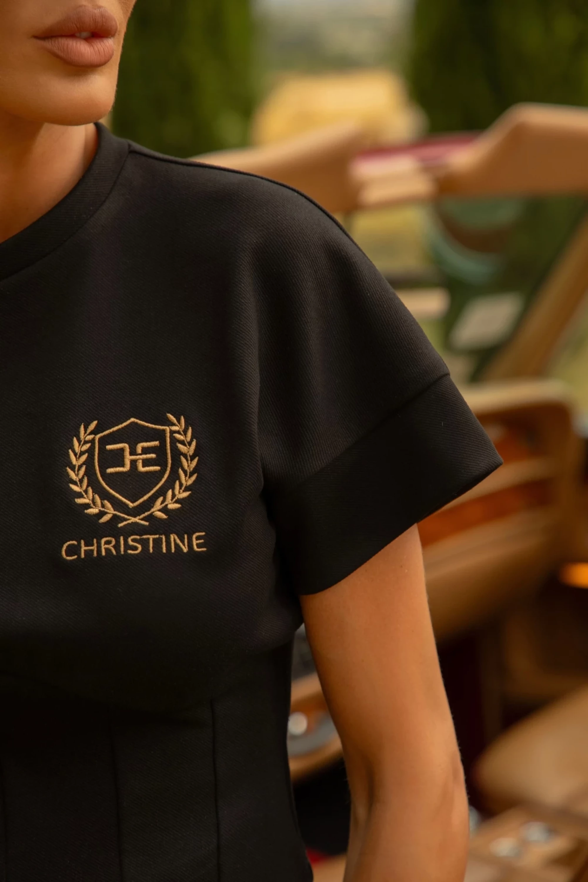 Thumbnail 6 of Спортно-елегантен сет в черно "CINECITTÀ"