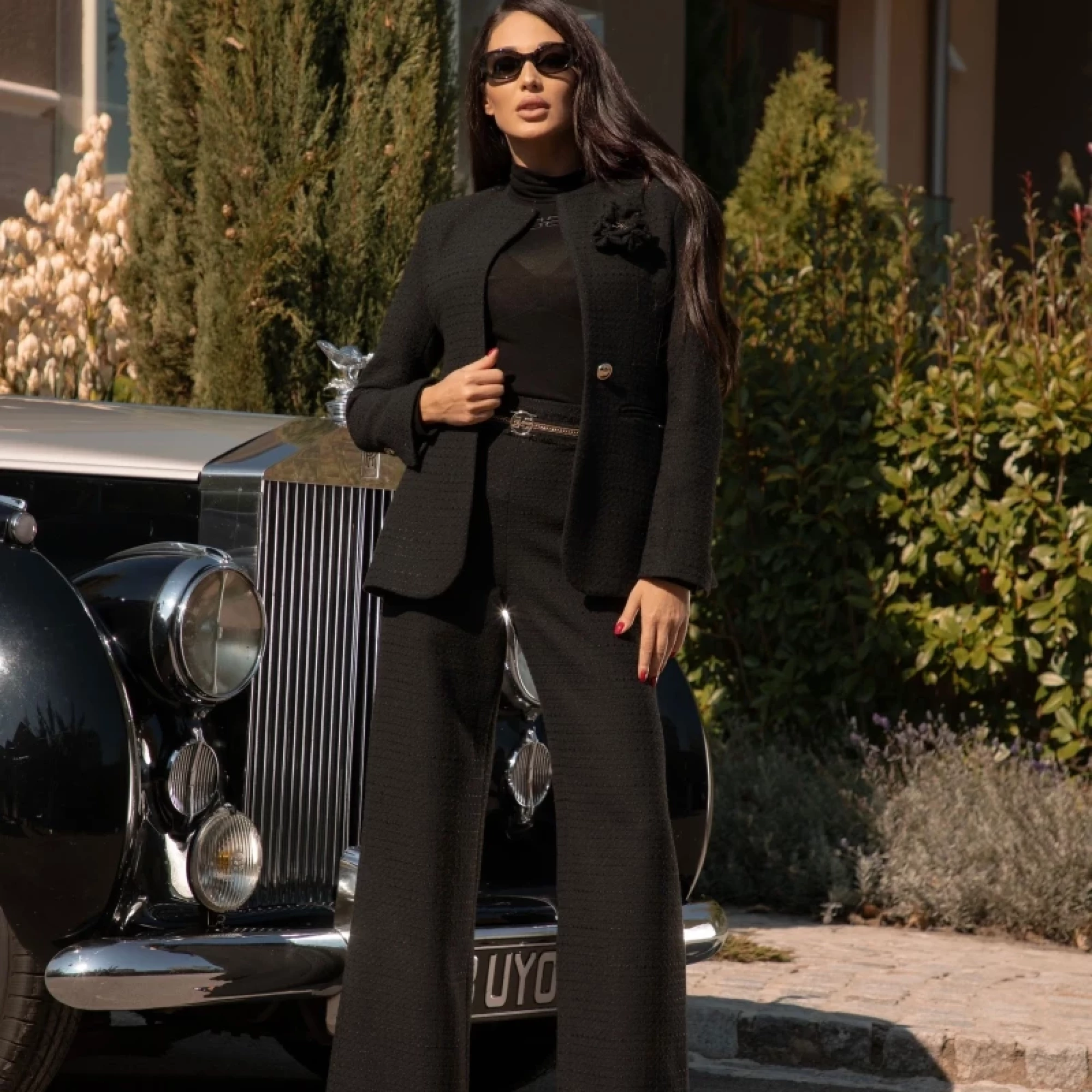 Thumbnail 2 of Сако от букле "ALLURE"