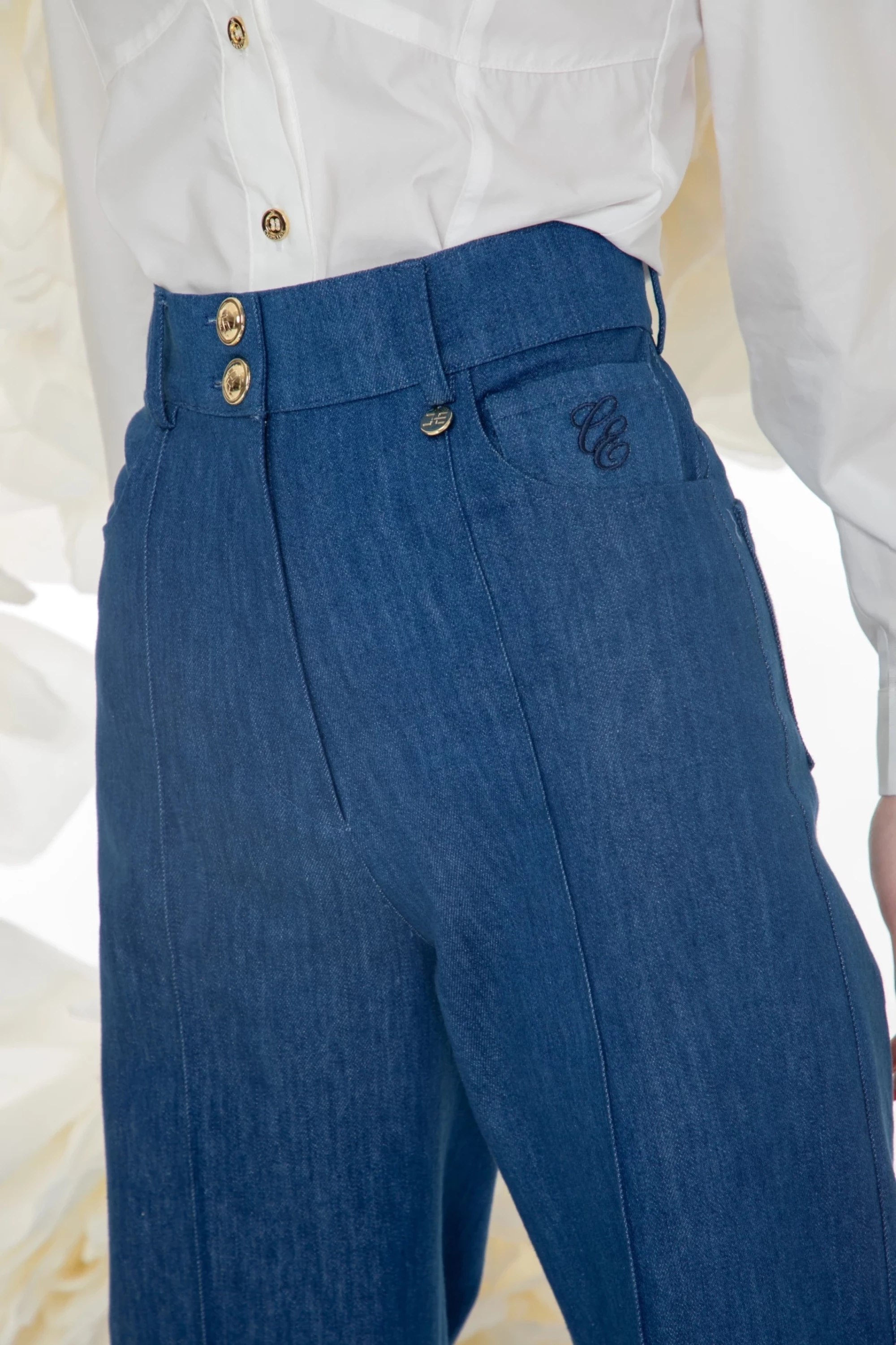 Thumbnail 4 of Дънков панталон "QUIET POWER"