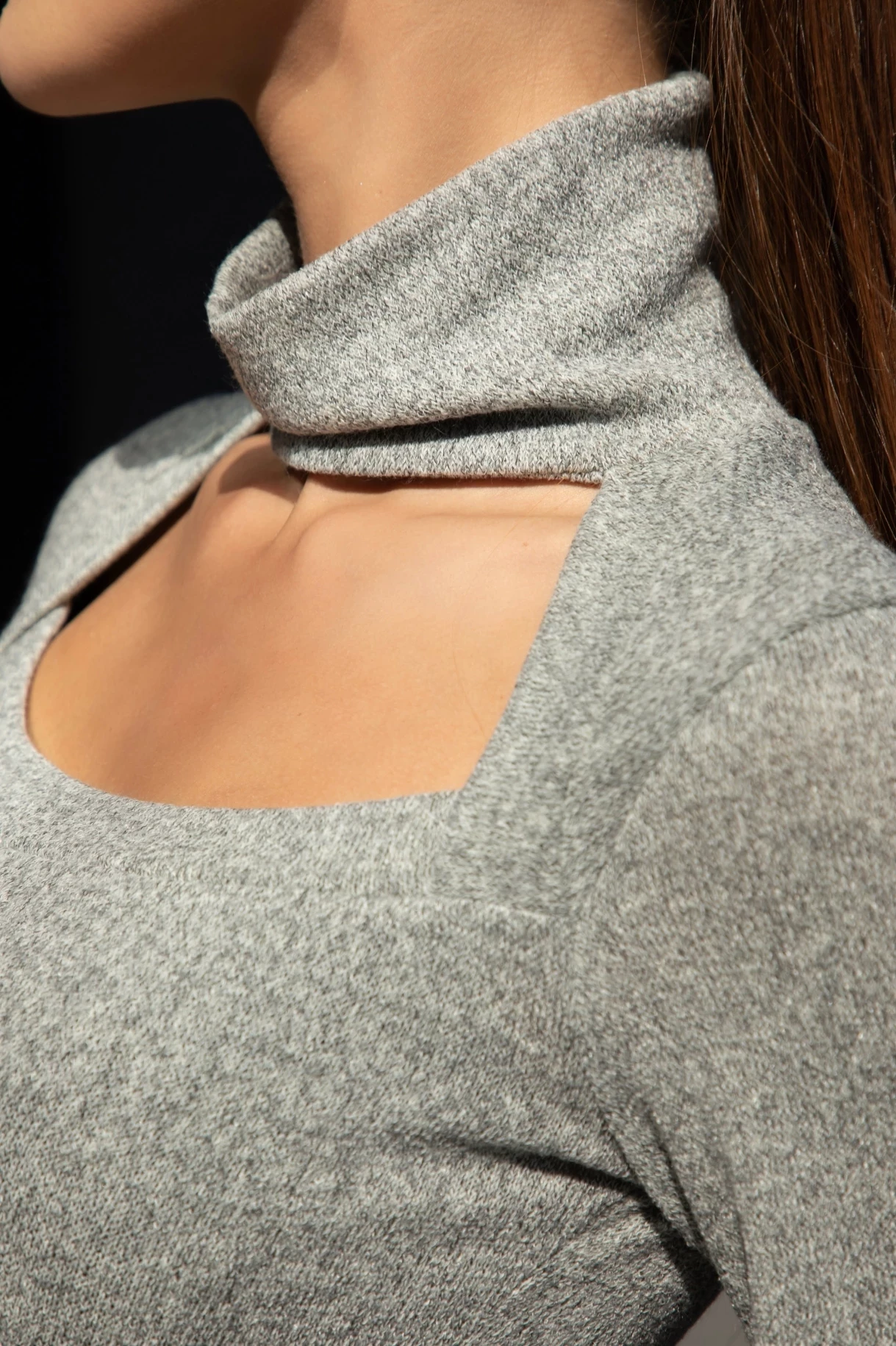 Thumbnail 4 of Сив пуловер "GREY"