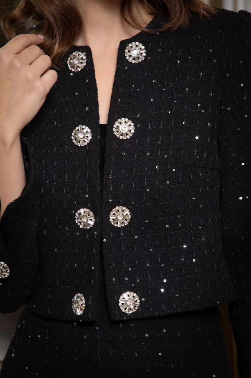 Thumbnail 5 of Сако от букле "SPARKLING"