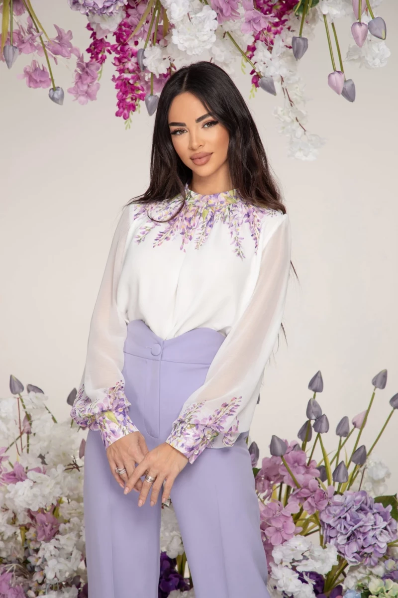Thumbnail 1 of Панталон "LILAC FLOWERS"