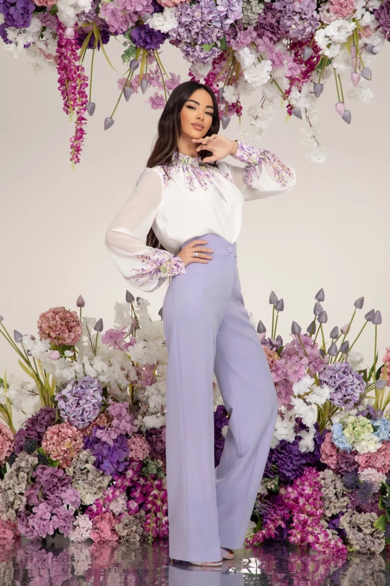 Thumbnail 4 of Панталон "LILAC FLOWERS"
