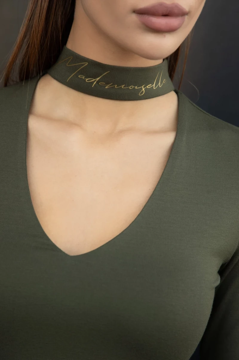 Thumbnail 3 of Зелена блузка "MADEMOISELLE"