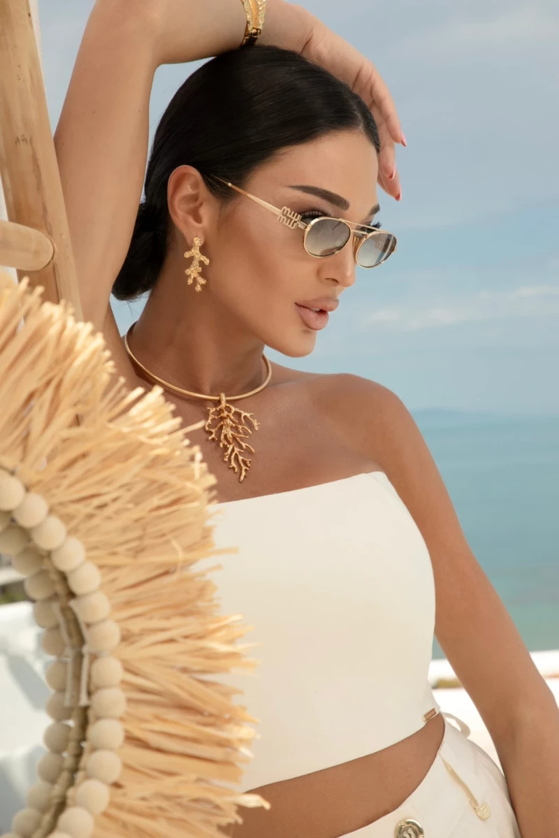 Thumbnail 1 of Къс топ "LA MER"