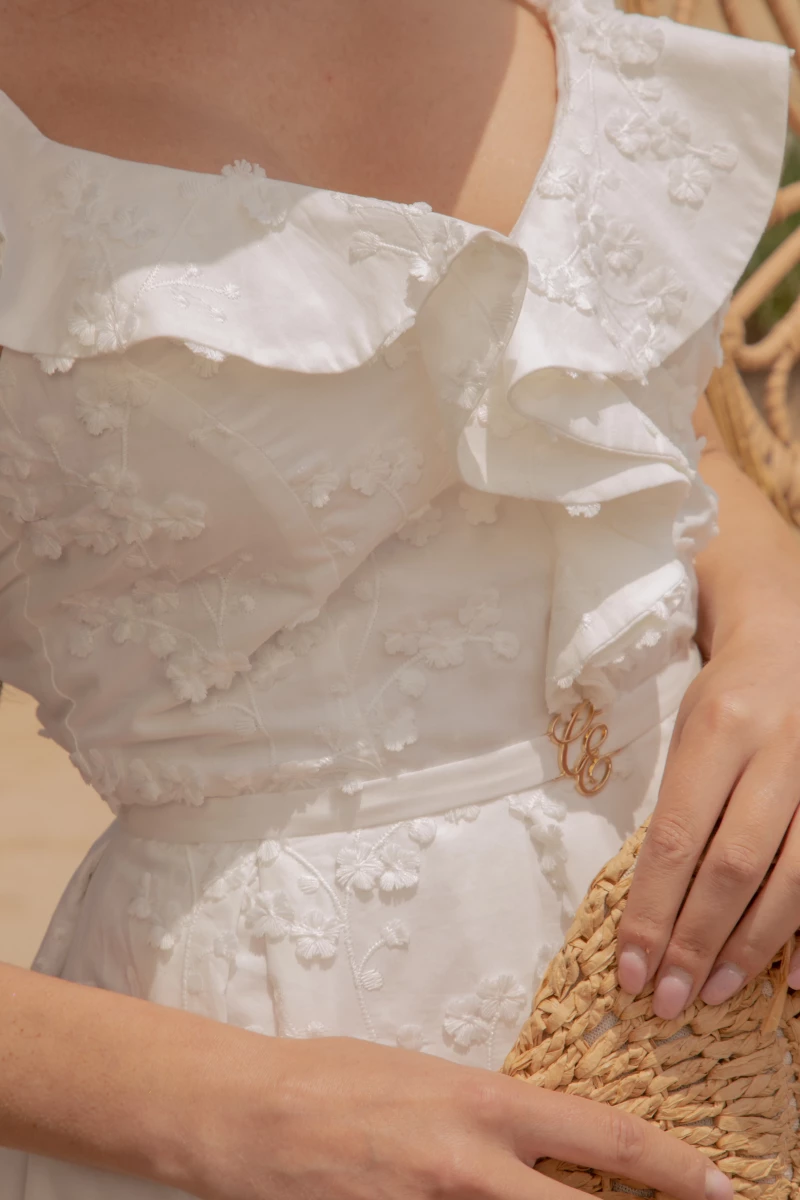 Thumbnail 4 of Рокля "WHITE DUNE"