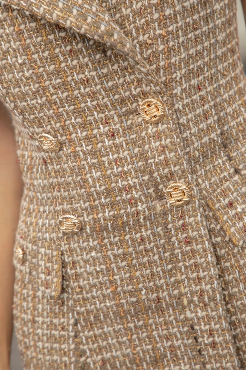 Thumbnail 5 of Рокля "GOLDEN TWEED"