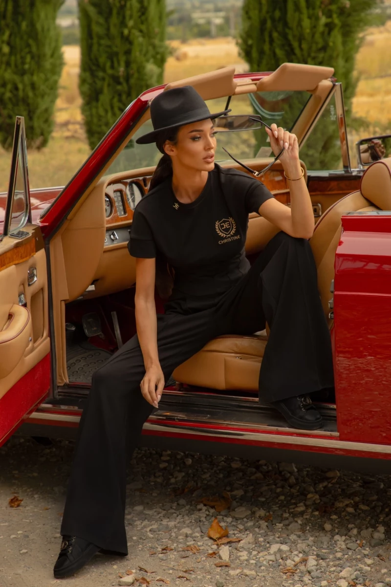 Thumbnail 7 of Спортно-елегантен сет в черно "CINECITTÀ"