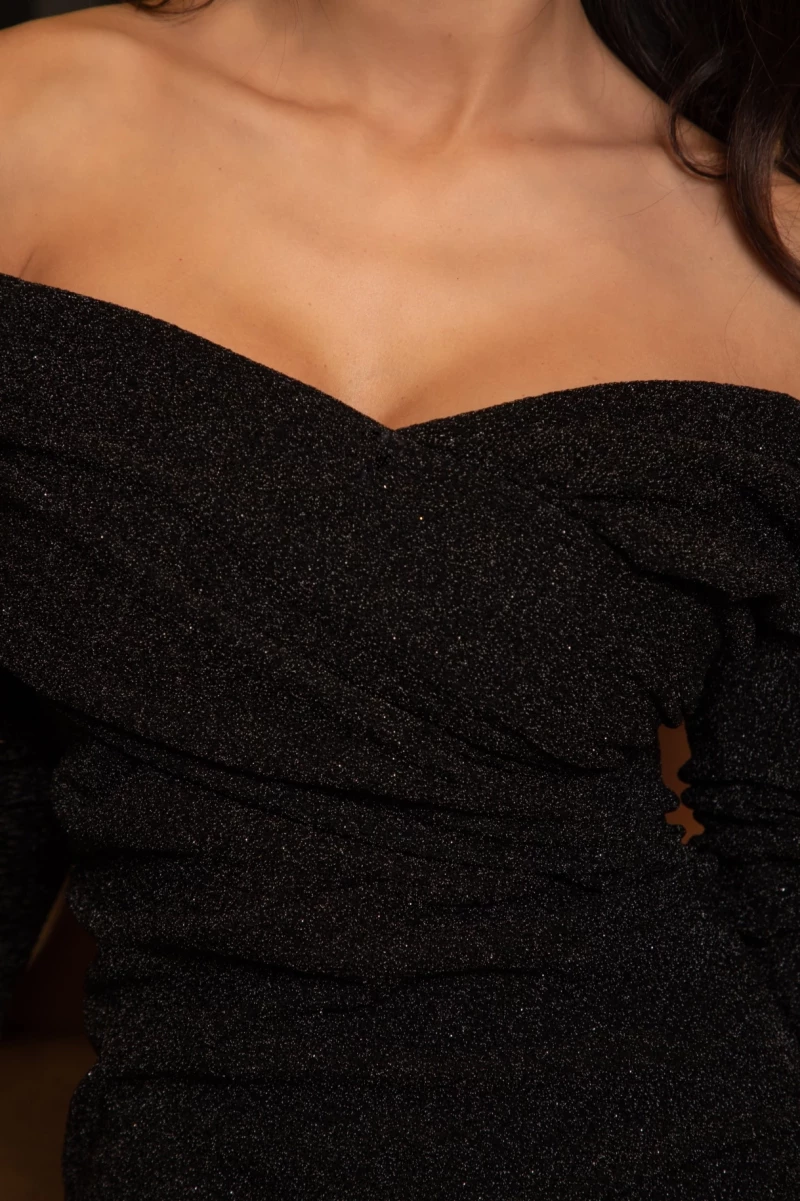 Thumbnail 5 of Черна рокля "CRYSTAL"