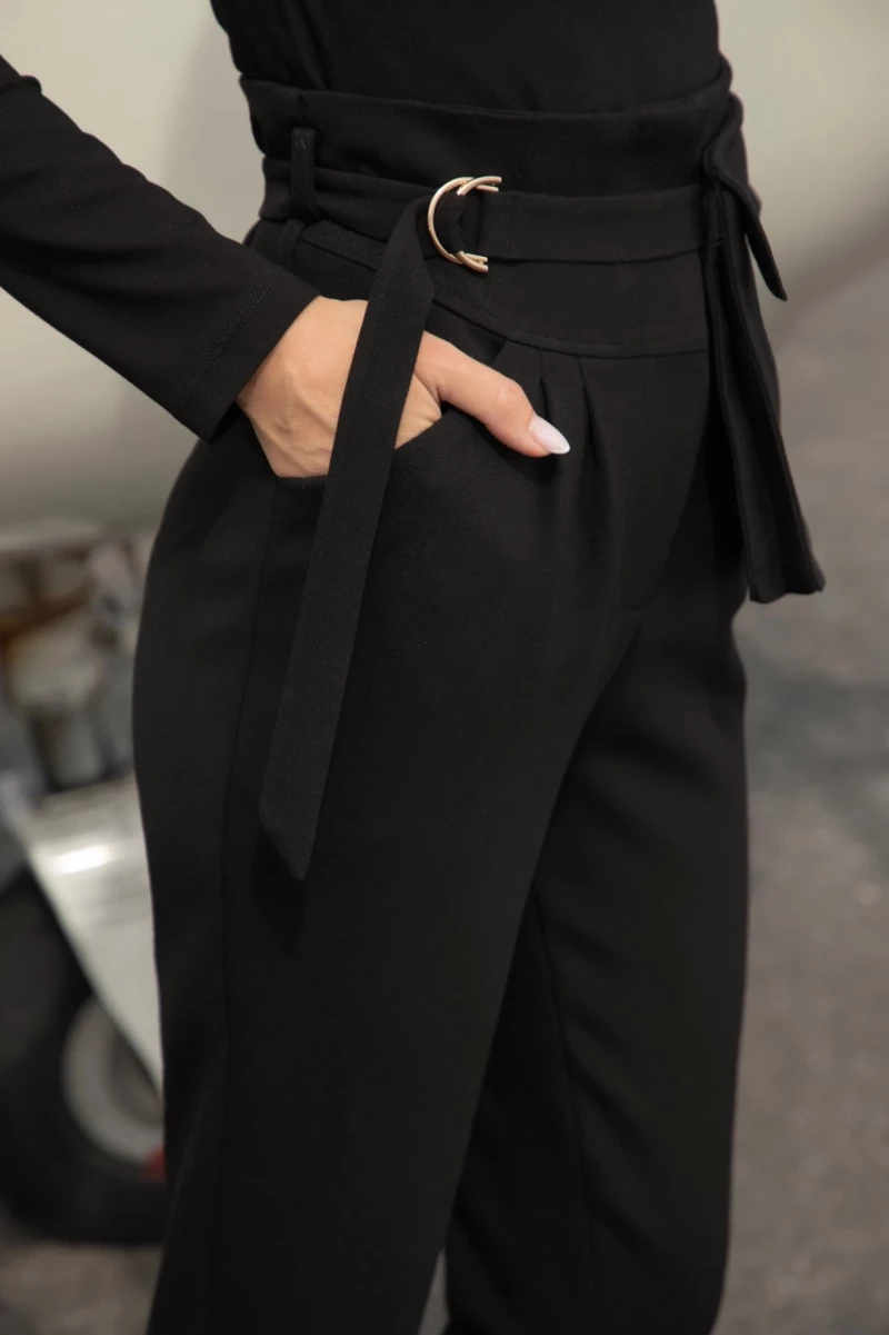 Thumbnail 4 of Черен панталон "ALLURE"