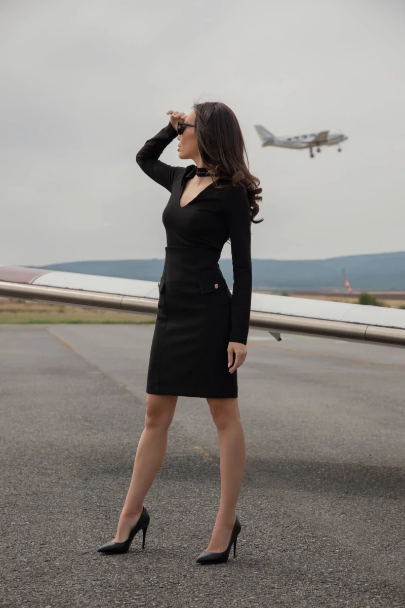 Thumbnail 2 of Черна пола "DOLCE VITA"