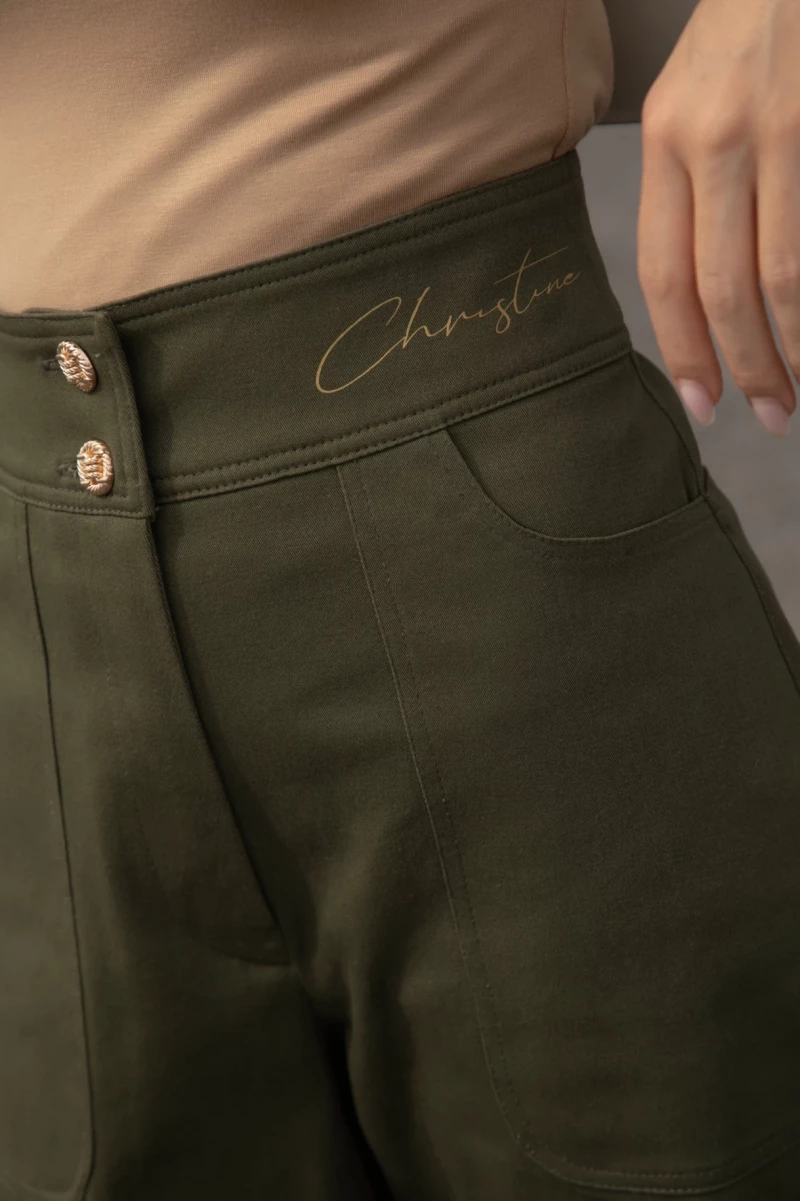 Thumbnail 1 of Зелен панталон "VOGUE"