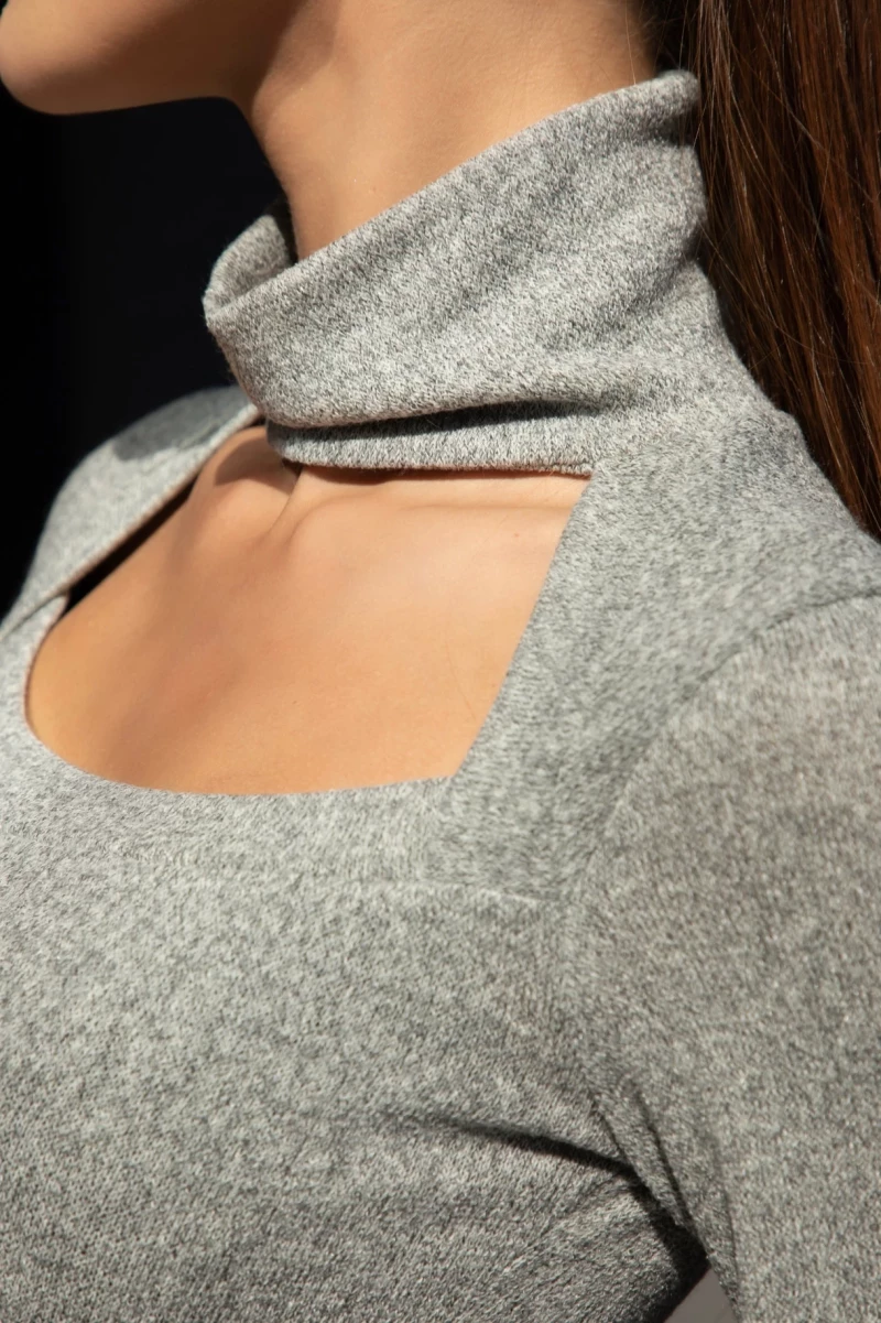 Thumbnail 4 of Сив пуловер "GREY"