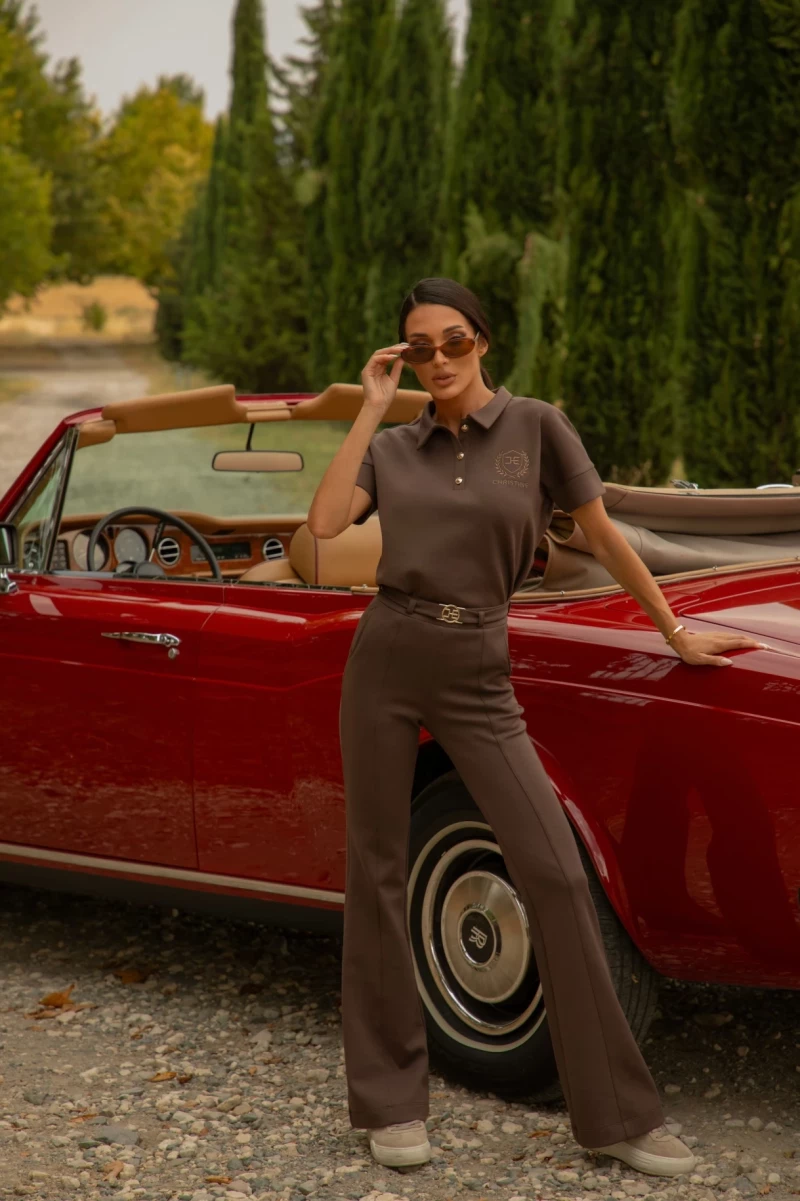 Thumbnail 4 of Кафяв спортно-елегантен сет "VIVA"