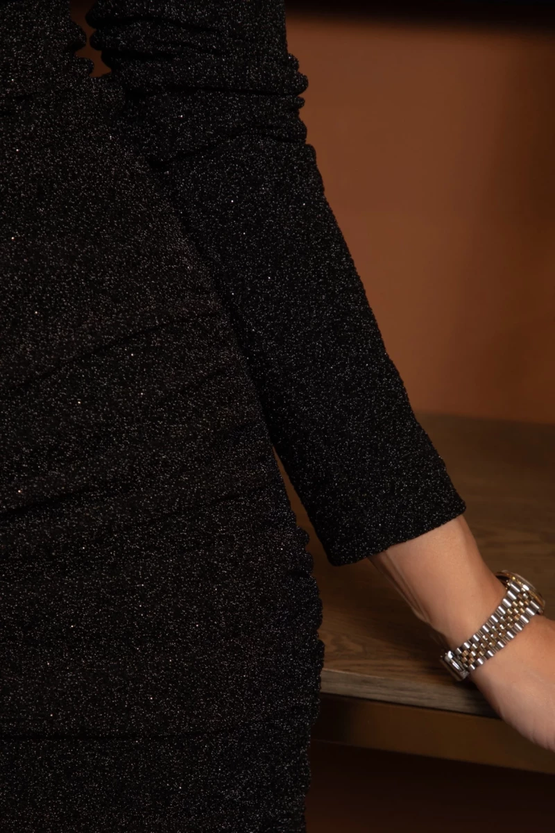 Thumbnail 2 of Черна рокля "CRYSTAL"