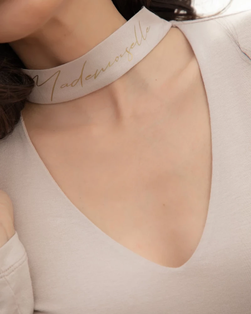 Thumbnail 3 of Бежова блузка "MADEMOISELLE'"