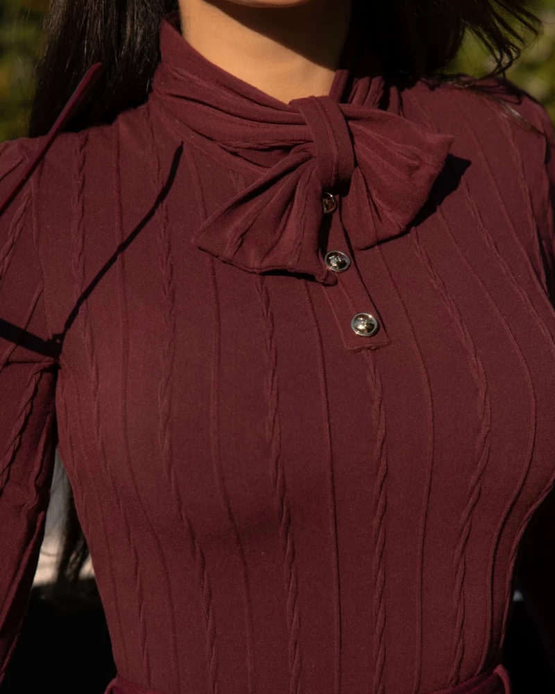 Thumbnail 4 of Блузка "BURGUNDY"