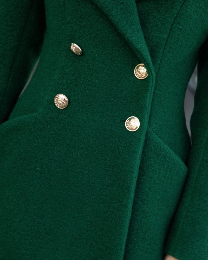 Thumbnail 5 of Зелено палто "DOLCE VITA"