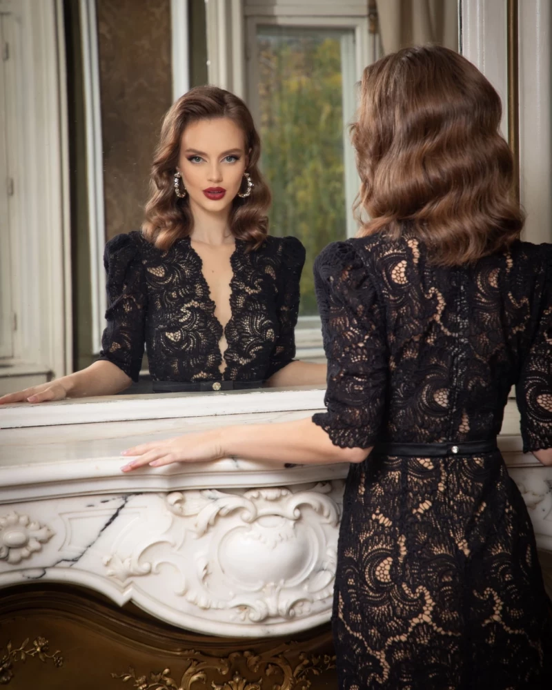 Thumbnail 2 of Рокля от дантела "MAJESTIC"