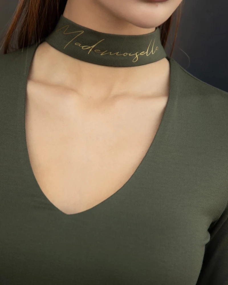 Thumbnail 3 of Зелена блузка "MADEMOISELLE"