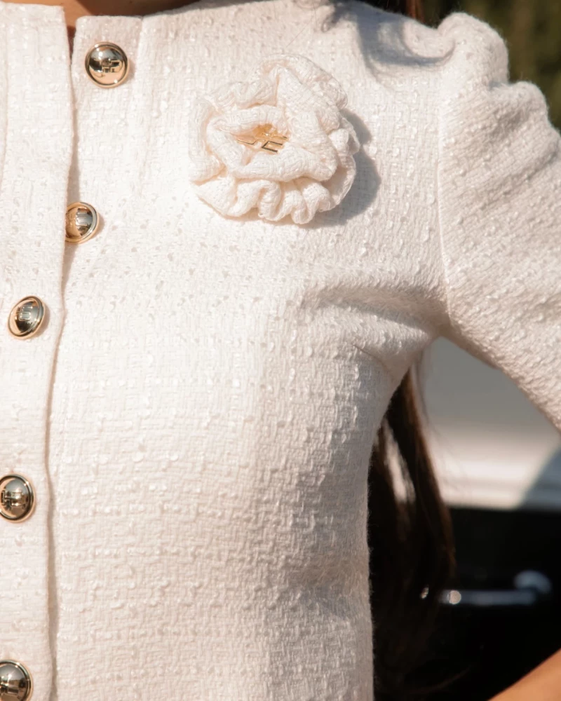 Thumbnail 4 of Късо сако от букле "SILENCE"