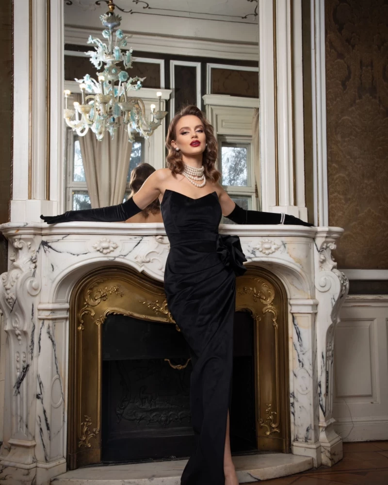 Thumbnail 4 of Дълга рокля "PALAIS DES ÉTOILES"