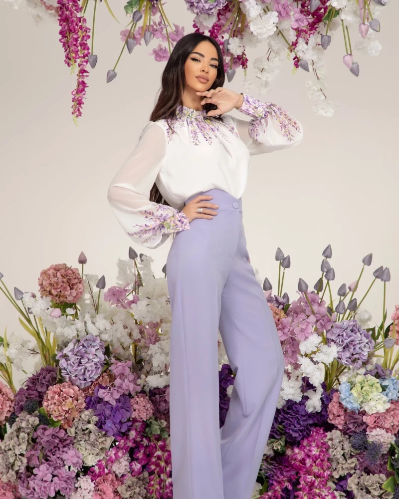 Thumbnail 5 of Панталон "LILAC FLOWERS"