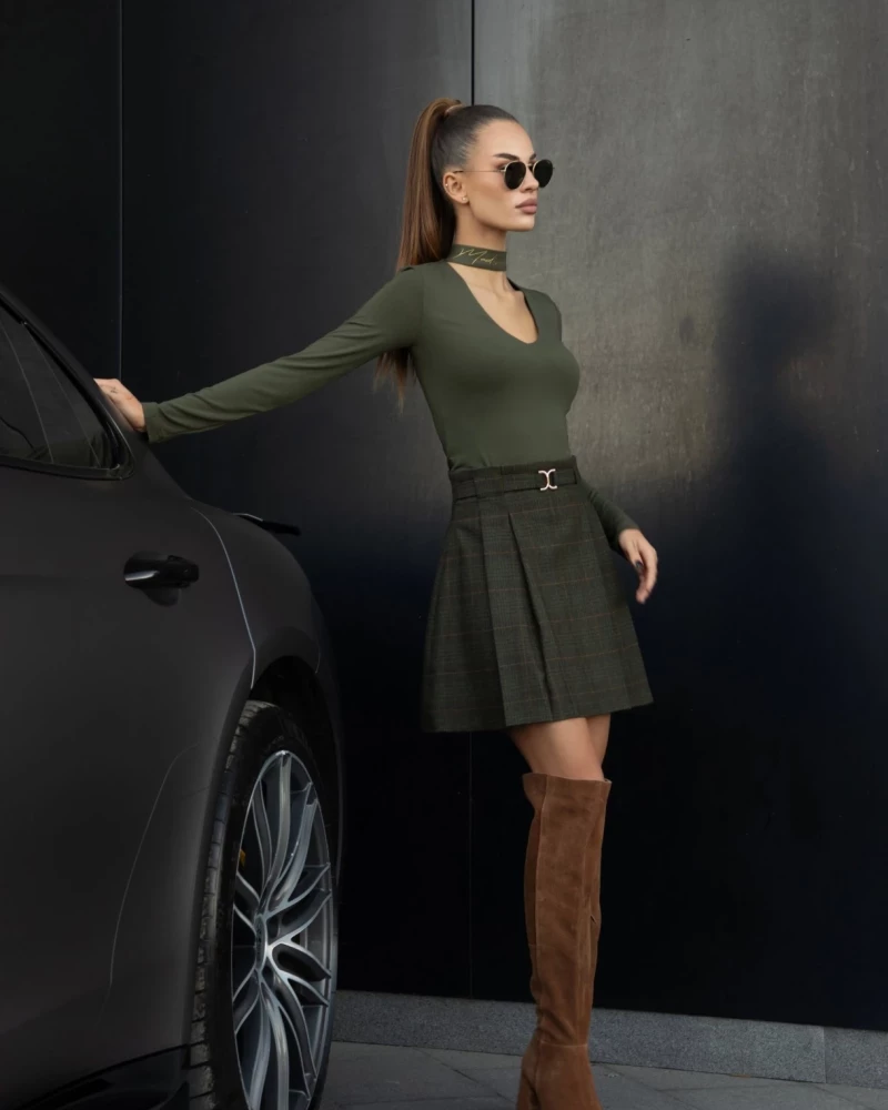 Thumbnail 4 of Зелена блузка "MADEMOISELLE"