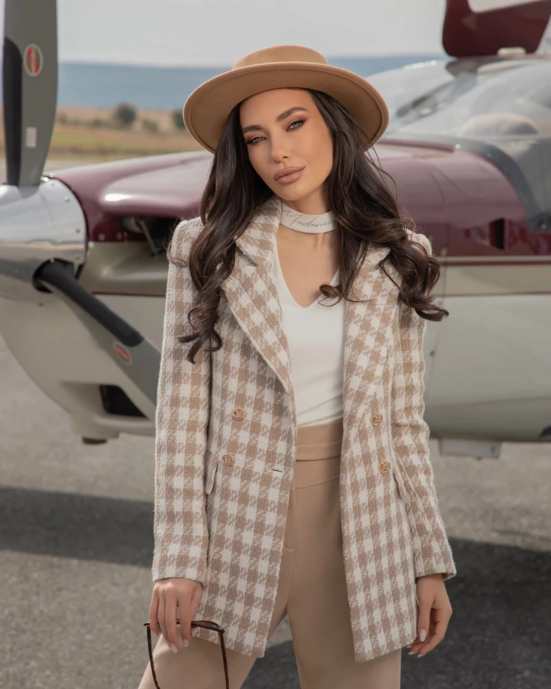 Thumbnail 8 of Бежов панталон "ALLURE"