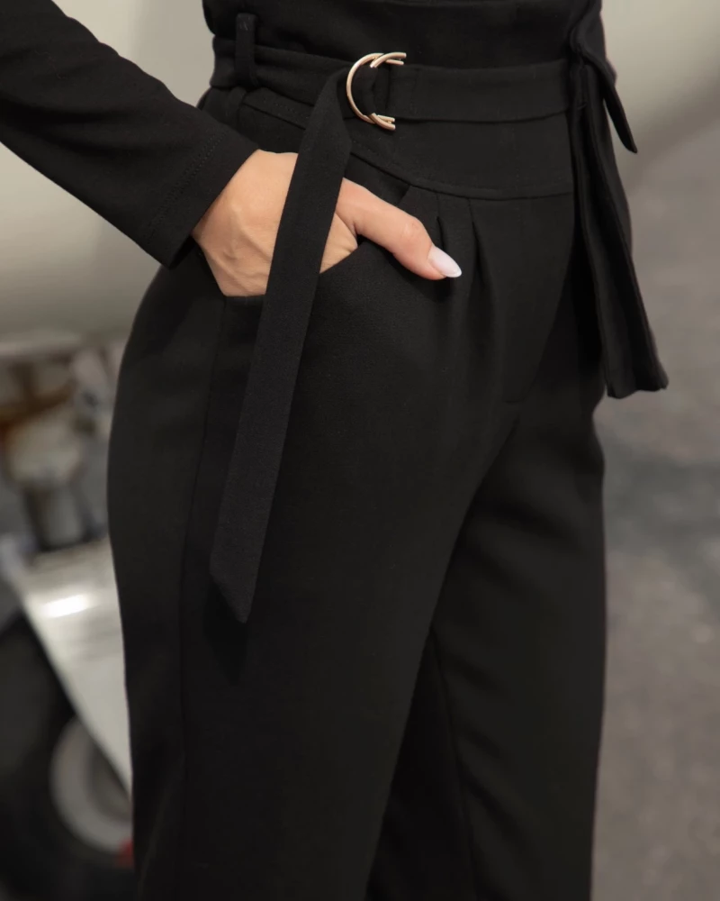 Thumbnail 4 of Черен панталон "ALLURE"