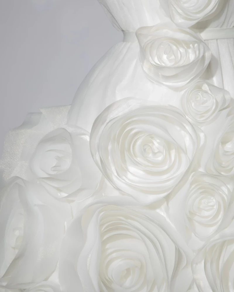 Thumbnail 2 of Бяла рокля "ROSALIE"