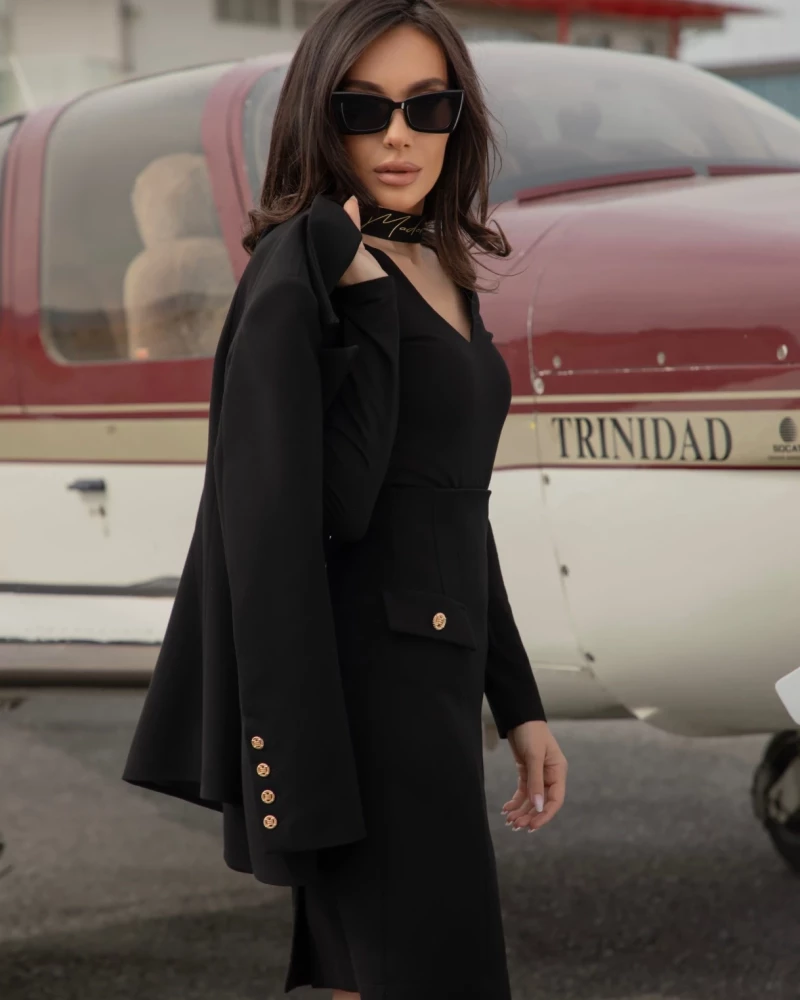 Thumbnail 3 of Черна пола "DOLCE VITA"