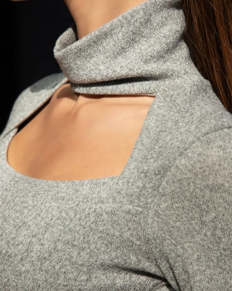 Thumbnail 4 of Сив пуловер "GREY"